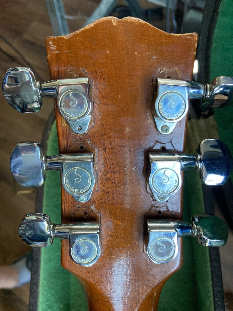 Back of Les Paul Headstock